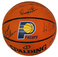 Indiana Pacers Alumni Signed Autographed Basketball - George McGinnis Paul George
