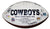 Dallas Cowboys 2015 Team Signed Autographed White Panel Logo Football Authenticated Ink COA Romo Bryant