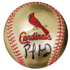 Paul Goldschmidt St. Louis Cardinals Signed Autographed Rawlings Official Major League Gold Baseball MLB and Fanatics Authentication with Display Holder