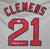 Roger Clemens Boston Red Sox Signed Autographed Gray #21 Custom Jersey PSA In the Presence COA