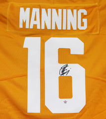 Peyton Manning Tennessee Volunteers Signed Autographed Orange #16 Jersey PAAS COA