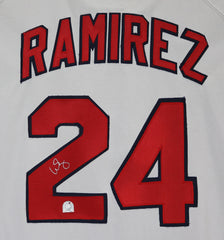 Manny Ramirez Boston Red Sox Signed Autographed Gray #24 Jersey Steiner COA