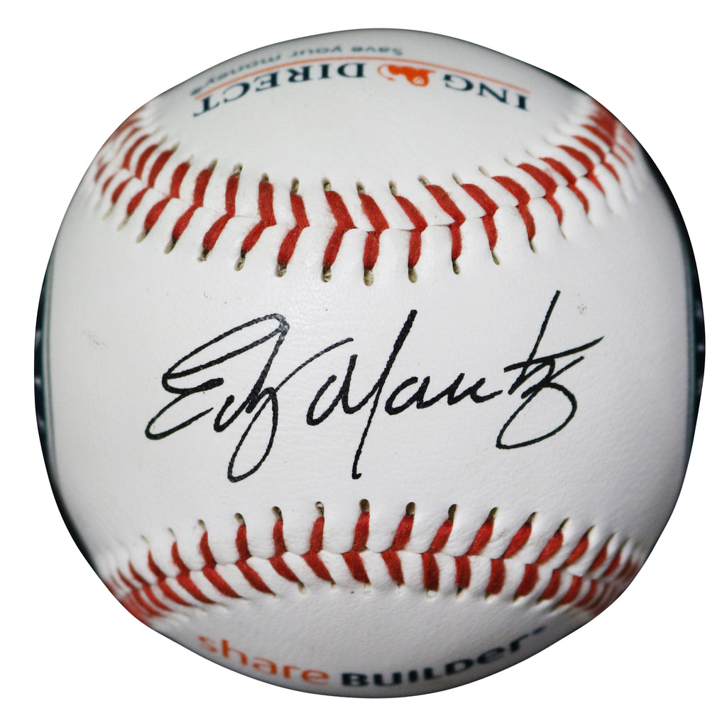 Edgar Martinez Seattle Mariners Facsimile Autograph Logo Baseball