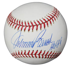 Johnny Bench Cincinnati Reds Signed Autographed Rawlings Official National League Baseball MLB Authentication with Display Holder