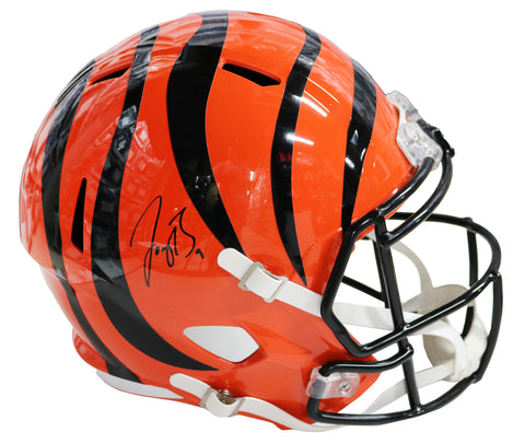 Joe Burrow Cincinnati Bengals Signed Autographed Full Size Replica Speed Helmet Fanatics Certification