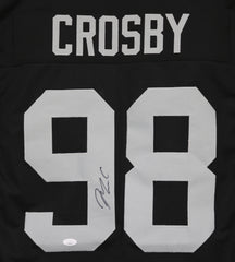 Maxx Crosby Las Vegas Raiders Signed Autographed Black #98 Custom Jersey JSA COA