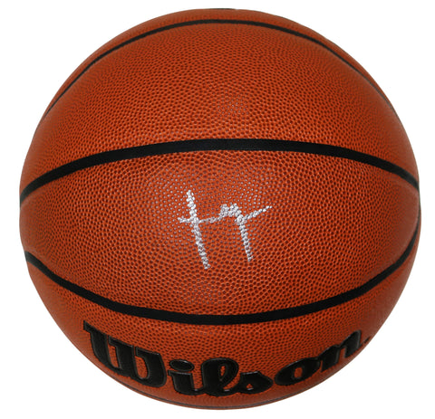 Jalen Green Houston Rockets Signed Autographed Wilson NBA Basketball JSA COA