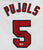 Albert Pujols St. Louis Cardinals Signed Autographed White #5 Custom Jersey Beckett Witness Certification