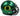 Oregon Ducks Green Riddell Speed Mini Helmet