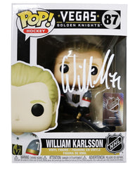 William Karlsson Vegas Golden Knights Signed Autographed NHL FUNKO POP #87 Vinyl Figure Five Star Grading COA