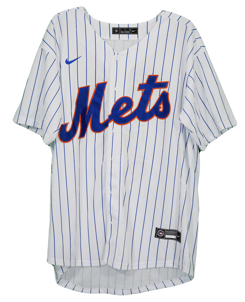 Brandon Nimmo New York Mets Signed Autographed White #9 Jersey PSA