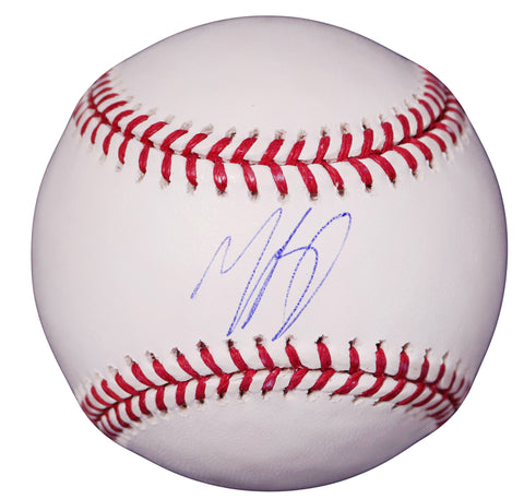 Mookie Betts Los Angeles Dodgers Signed Autographed Rawlings Official Major League Baseball JSA COA with Display Holder