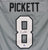 Kenny Pickett Pittsburgh Steelers Signed Autographed Gray #8 Custom Jersey Beckett Witness Certification