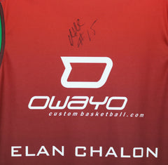 Udonis Haslem Signed Autographed Elan Chalon Jersey JSA COA