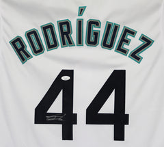 Julio Rodriguez Seattle Mariners Signed Autographed White #44 Custom Jersey JSA COA