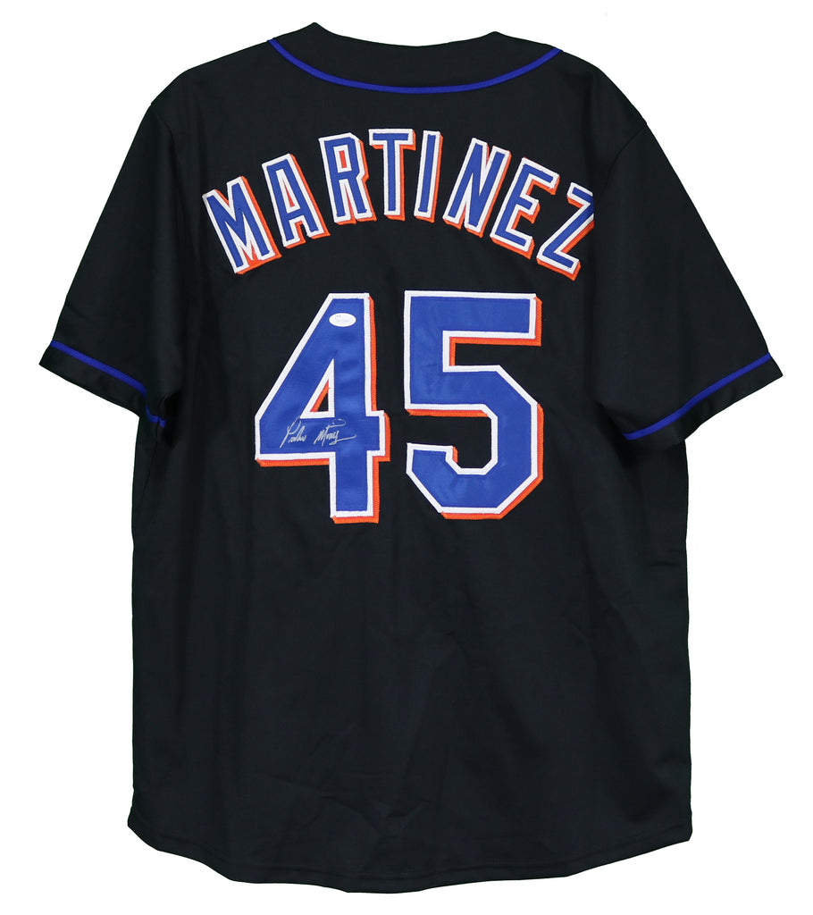 Pedro Martinez New York Mets Signed Autographed Black Custom