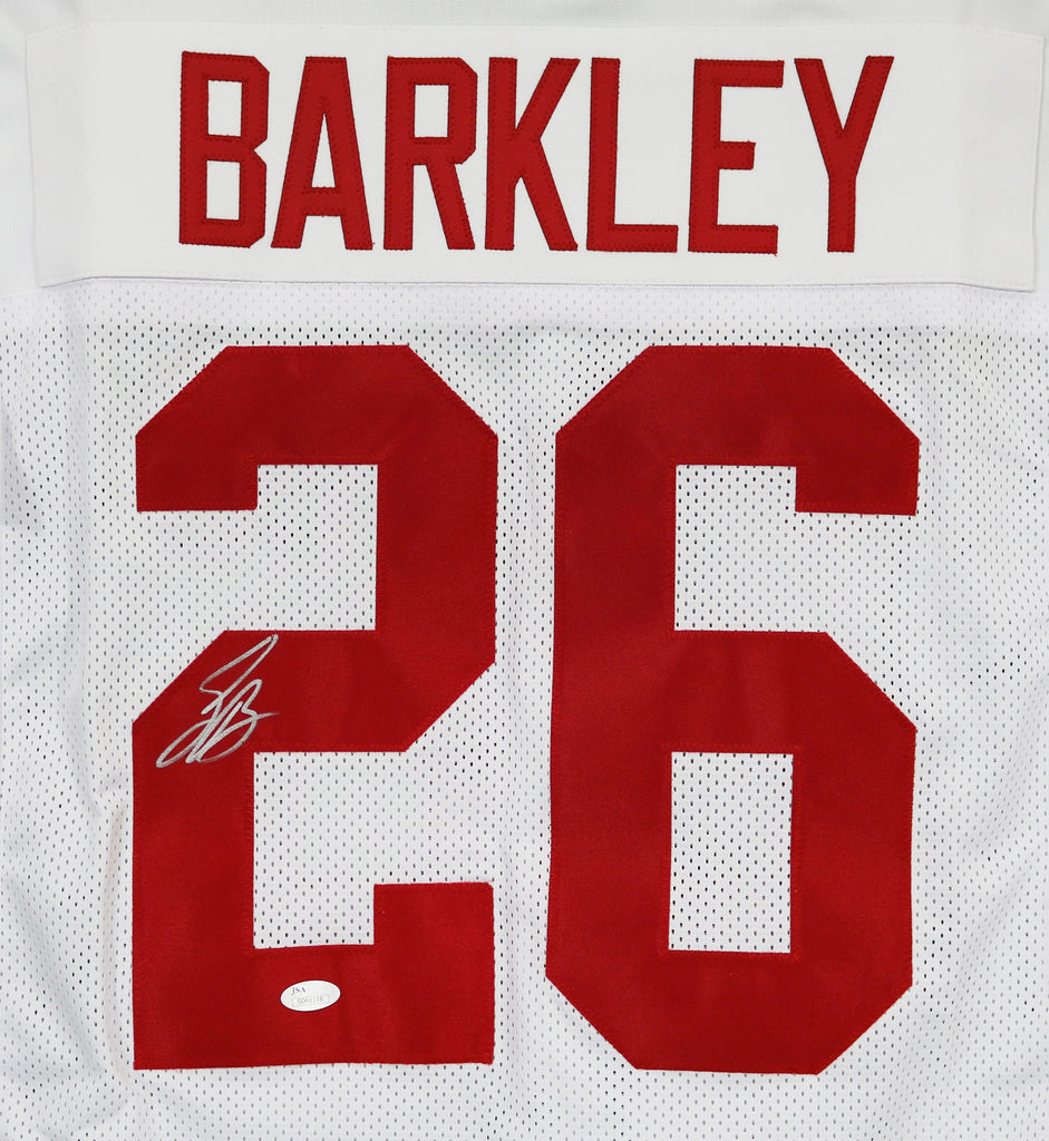 Saquon Barkley Signed New York Giants Custom Jersey (JSA Signature