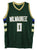 Donte DiVincenzo Milwaukee Bucks Signed Autographed Green #0 Custom Jersey JSA Witnessed COA
