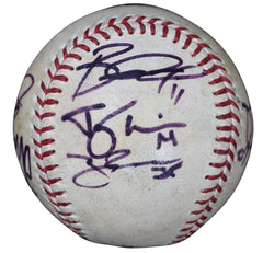 San Diego Padres 2014 Signed Autographed Rawlings Official Major League Baseball with Display Holder - 9 Autographs
