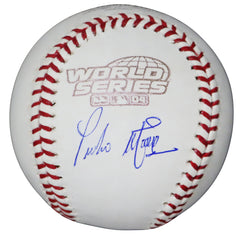Pedro Martinez Boston Red Sox Signed Autographed Rawlings 2004 World Series Official Baseball JSA Witnessed COA with Display Holder
