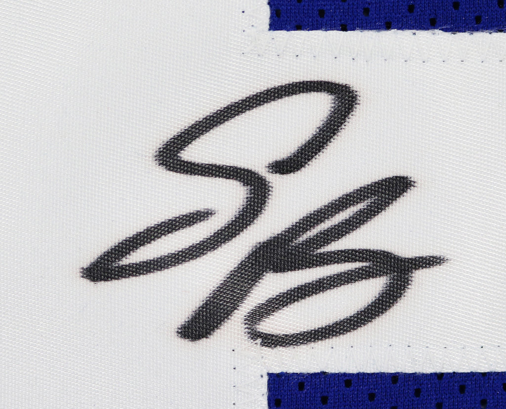 Saquon Barkley Autographed New York Giants (Blue #26) Custom Jersey - –  Palm Beach Autographs LLC