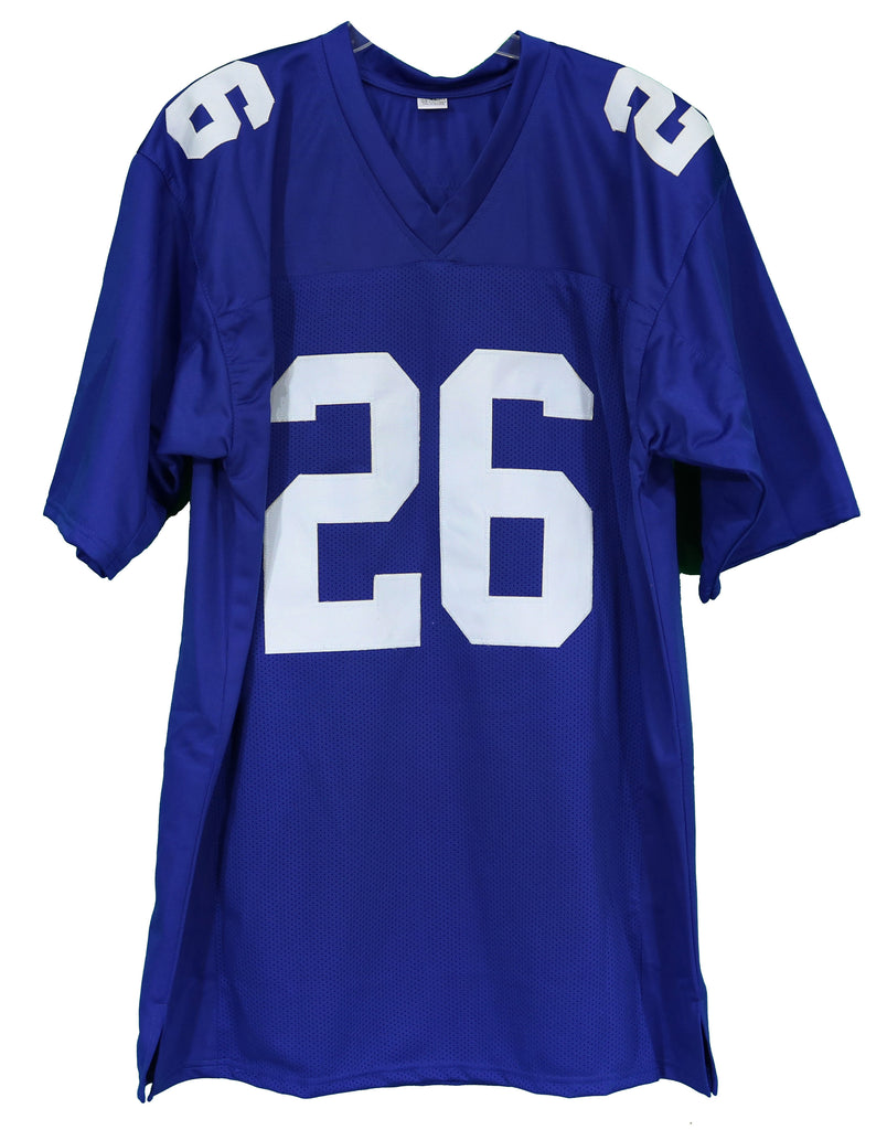 Saquon Barkley Signed Custom New York Giants Jersey Autographed JSA CO –  Zobie Productions