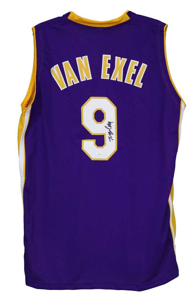 Nick Van Exel Los Angeles Lakers 8X10 Photo Reprint