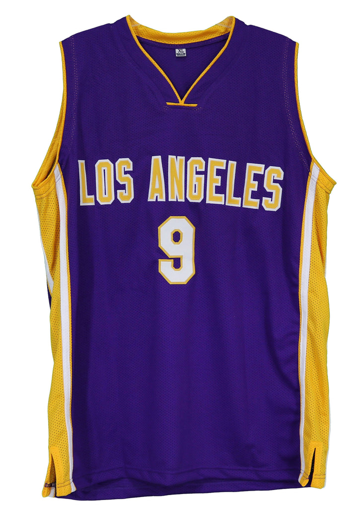 Mitchell and Ness LA Lakers Men's Mitchell & Ness 1996 Nick Van Exel #9  Replica Swingman Purple