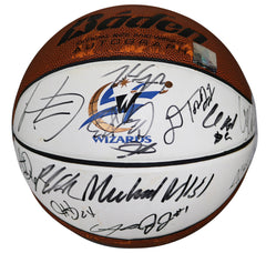 Washington Wizards 2005-06 Team Signed Autographed Basketball - Gilbert Arenas