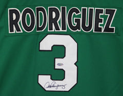 Alex Rodriguez Signed Autographed Westminster Green #3 Jersey Steiner COA