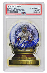 Oneil Cruz Pittsburgh Pirates Signed Autographed 2022 Topps Gypsy Queen #CG-4 Baseball Card PSA/DNA Certified