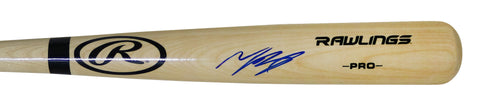 Mookie Betts Los Angeles Dodgers Signed Autographed Rawlings Pro Natural Bat JSA COA