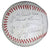 New York Yankees 1956 Team Stamped Facsimile Autograph Baseball with Display Holder - Mickey Mantle