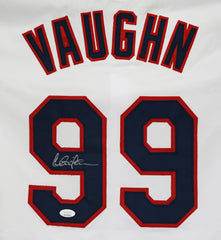 Charlie Sheen Cleveland Indians Signed Autographed White Ricky Vaughn Major League Movie #99 Custom Jersey JSA Witnessed COA