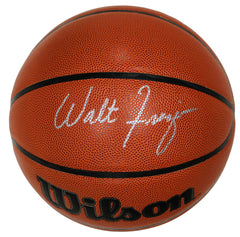 Walt Frazier New York Knicks Signed Autographed Wilson NBA Basketball JSA Witnessed COA