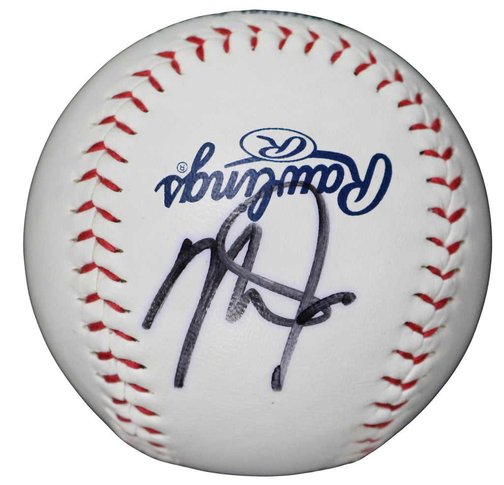 Mike Trout Los Angeles Angels Signed Autographed Logo Baseball COA – Sports- Autographs.com