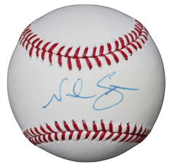 Noah Syndergaard New York Mets Signed Autographed Rawlings Official Major League Baseball MLB Authentication with Display Holder