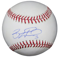 Brandon Wood Los Angeles Angels Signed Autographed Rawlings Official Major League Baseball - NEW