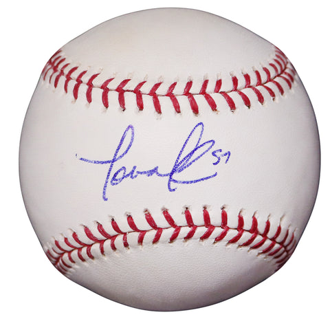 Tommy Milone Oakland Athletics Signed Autographed Rawlings Official Major League Baseball
