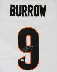 Joe Burrow Cincinnati Bengals Signed Autographed White #9 Jersey PAAS COA