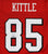 George Kittle San Francisco 49ers Signed Autographed Red Shadow #85 Custom Jersey PAAS COA