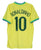 Ronaldinho Signed Autographed Brazil #10 Yellow Jersey PAAS COA