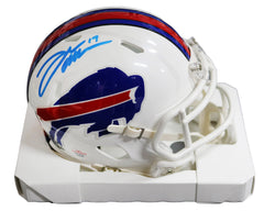Josh Allen Buffalo Bills Signed Autographed Football Mini Helmet PAAS COA
