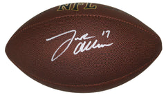 Josh Allen Buffalo Bills Signed Autographed Wilson NFL Football PAAS COA