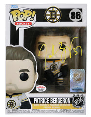Patrice Bergeron Boston Bruins Signed Autographed NHL FUNKO POP #86 Vinyl Figure PAAS COA