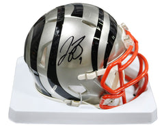 Joe Burrow Cincinnati Bengals Signed Autographed Flash Speed Mini Helmet PAAS COA