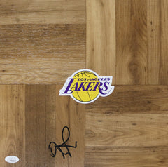 D'Angelo Russell Los Angeles Lakers Signed Autographed Basketball Floorboard JSA COA