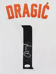 Goran Dragic Phoenix Suns Signed Autographed White #1 Jersey JSA COA
