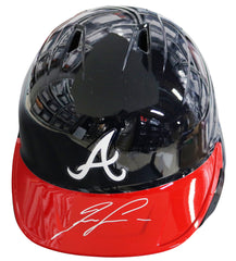 Ronald Acuna Jr. Atlanta Braves Signed Autographed Rawlings Full Size MLB Replica Batting Helmet Beckett Witness Certification