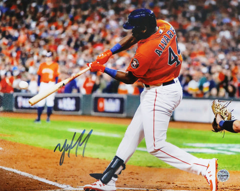 Yordan Alvarez Houston Astros Signed Autographed 8" x 10" Photo PRO-Cert COA